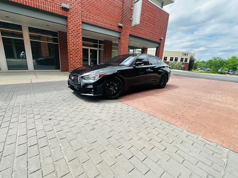 Used 2021 INFINITI Q50 Red Sport 400 w/ Proactive Package AWD/4WD image 3