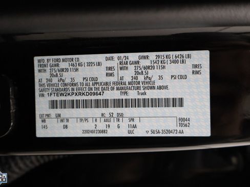 Used 2024 Ford F150 STX w/ STX Black Appearance Package image 31