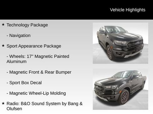 Used 2019 Ford Ranger Lariat w/ Equipment Group 501A Mid RWD image 10