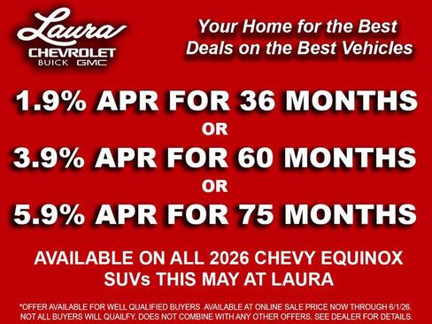 New 2026 Chevrolet Equinox RS w/ Convenience Package III AWD/4WD image 4