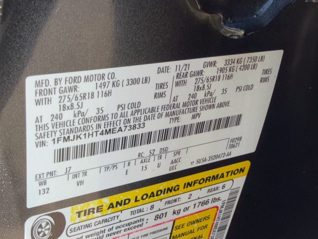 Used 2021 Ford Expedition Max XLT RWD image 31