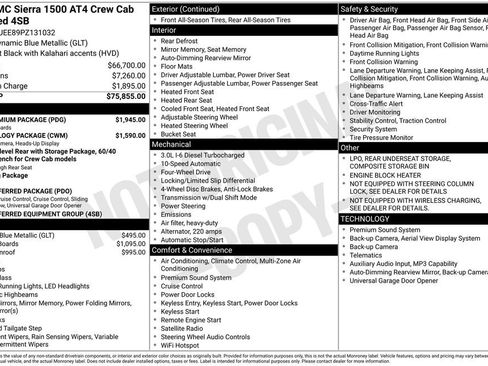 Used 2023 GMC Sierra 1500 AT4 w/ AT4 Premium Package AWD/4WD image 40