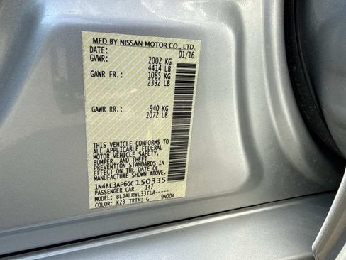 Used 2016 Nissan Altima 3.5 SL FWD image 29