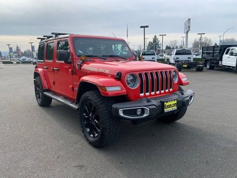 Used 2021 Jeep Wrangler Unlimited Sahara 4xe w/ Cold Weather Group image 8
