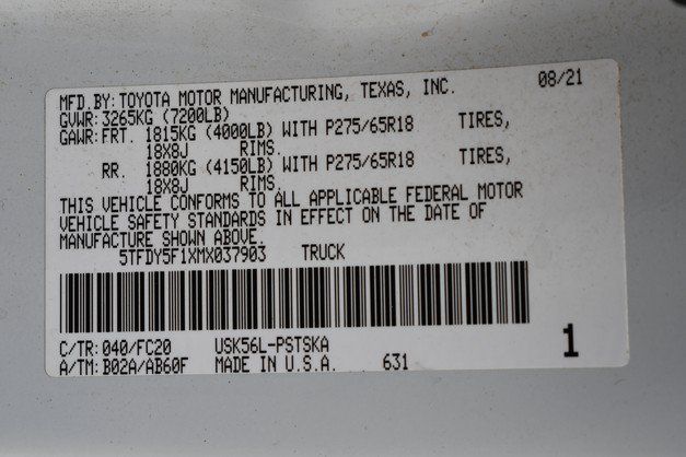 Used 2021 Toyota Tundra SR5 AWD/4WD image 33