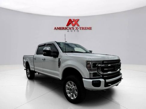 Used 2022 Ford F250 Platinum w/ FX4 Off-Road Package AWD/4WD image 8