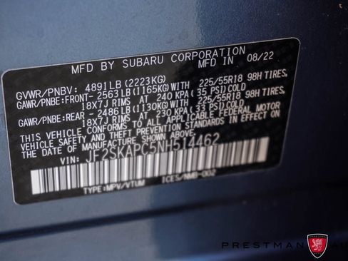 Used 2022 Subaru Forester Limited w/ Popular Package #2 AWD/4WD image 25
