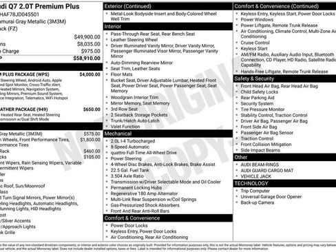 Used 2018 Audi Q7 2.0T Premium Plus w/ Premium Plus Package image 5