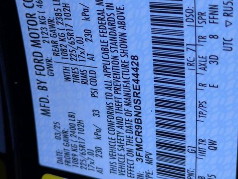 Used 2025 Ford Bronco Sport Big Bend image 35