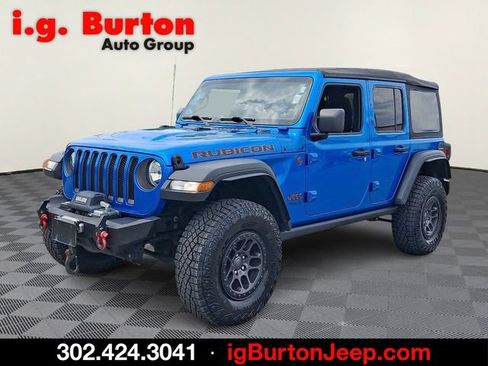 Used 2022 Jeep Wrangler Unlimited Rubicon w/ Xtreme Recon 35" Tire Package AWD/4WD image 3