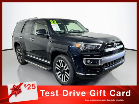 Used 2022 Toyota 4Runner Limited AWD/4WD image 1