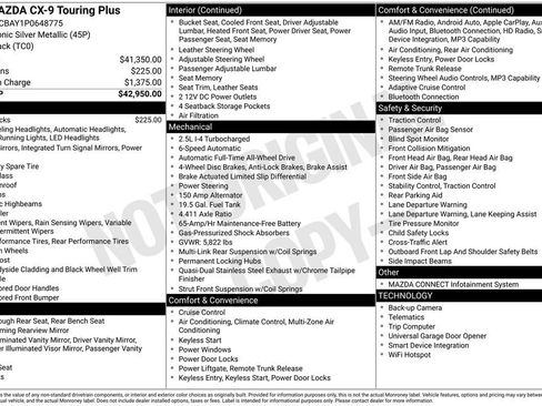 Used 2023 MAZDA CX-9 Touring Plus image 34