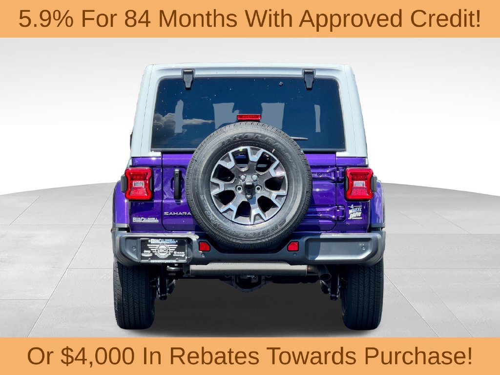 New 2026 Jeep Wrangler Unlimited Sahara w/ Whitecap Package AWD/4WD image 6
