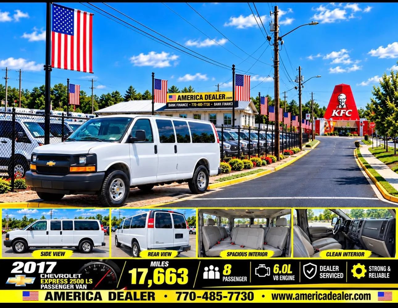 Used 2017 Chevrolet Express 2500 LS RWD image 1