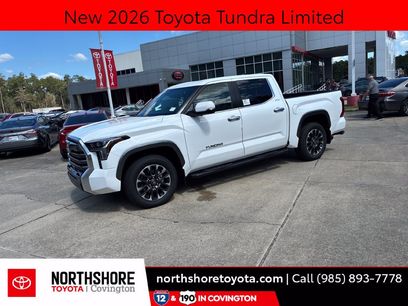 New 2026 Toyota Tundra Limited