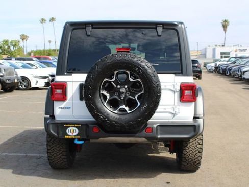 Used 2023 Jeep Wrangler Unlimited Rubicon 4xe w/ Cold Weather Group image 4