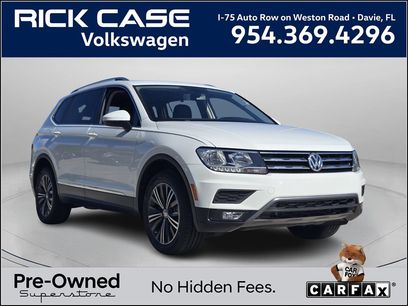 Used 2018 Volkswagen Tiguan SEL