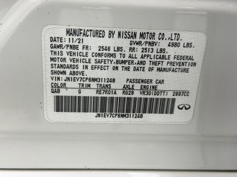 Used 2022 INFINITI Q50 Sensory w/ Cargo Package image 49