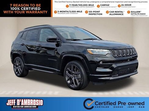 Certified 2024 Jeep Compass Limited w/ High Altitude Package AWD/4WD image 1