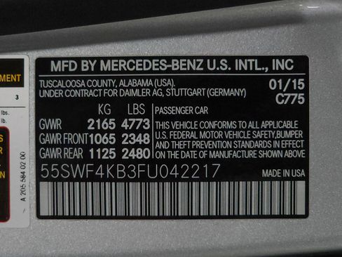 Used 2015 Mercedes-Benz C 300 4MATIC Sedan image 55