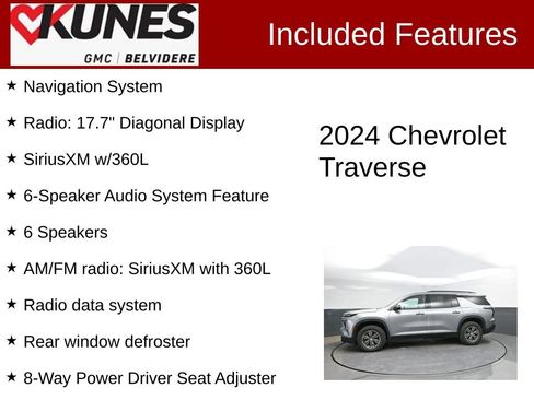 Used 2024 Chevrolet Traverse LT AWD/4WD image 2
