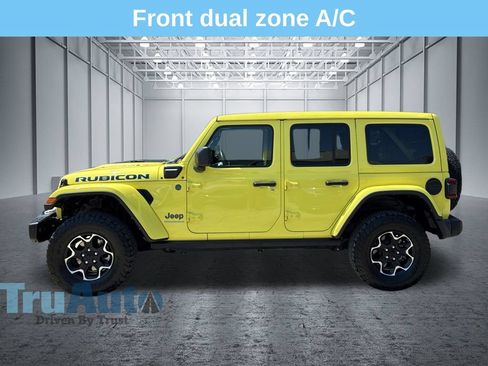 Used 2023 Jeep Wrangler Unlimited Rubicon 4xe w/ Steel Bumper Group AWD/4WD image 4