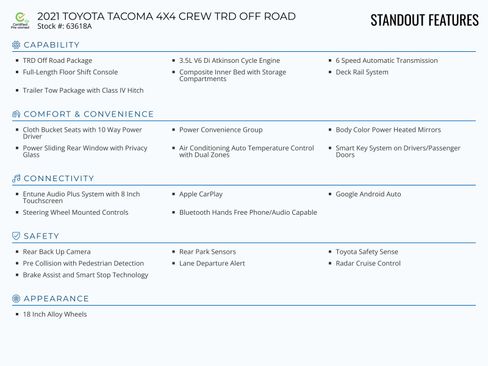 Used 2021 Toyota Tacoma TRD Off-Road image 2