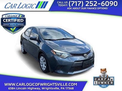 Used 2015 Toyota Corolla LE 4dr Sedan