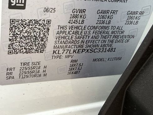 New 2025 Chevrolet Trax ACTIV w/ Sunroof Package image 20