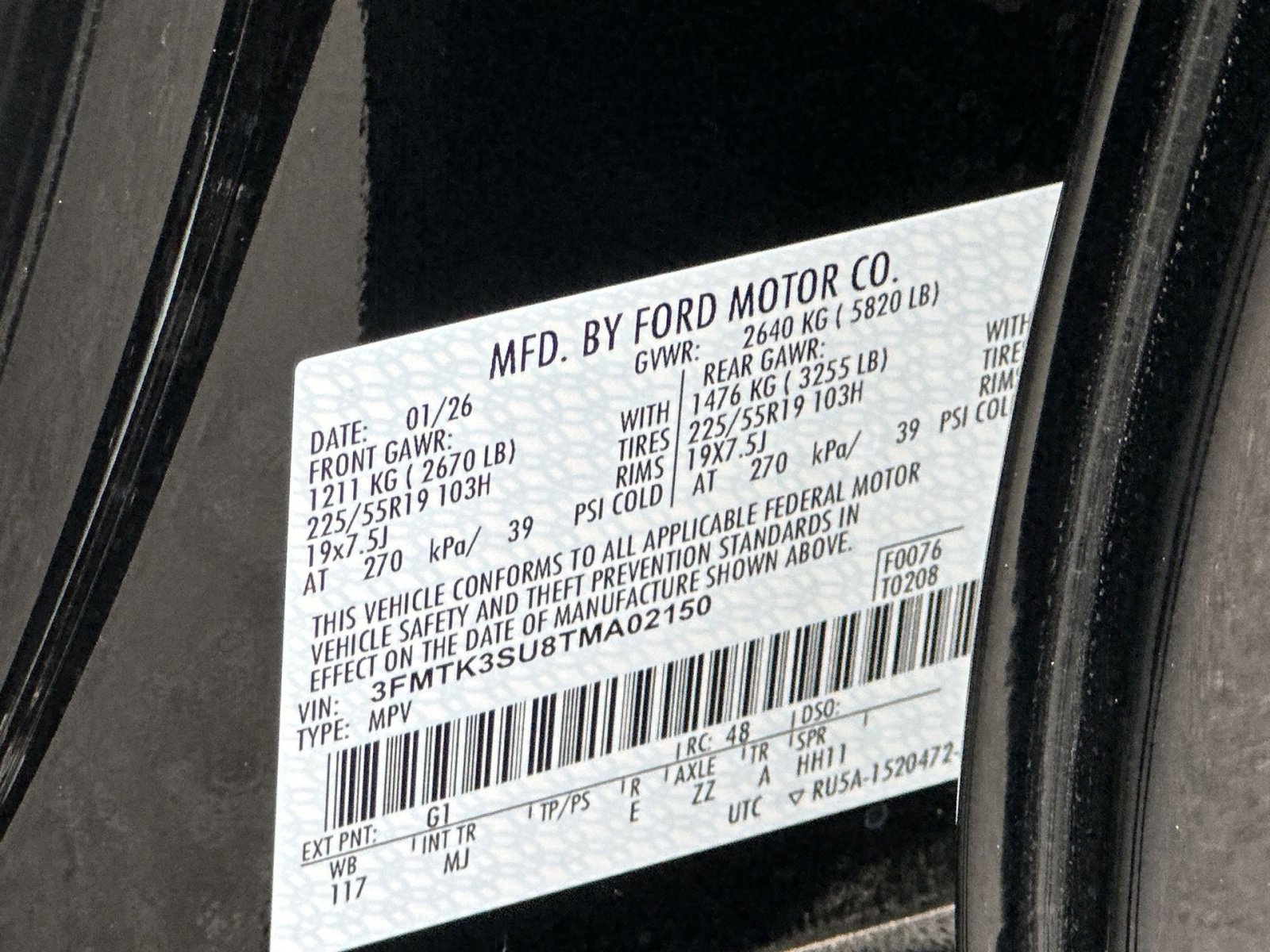 New 2026 Ford Mustang Mach-E Premium w/ Sport Appearance Package AWD/4WD image 30