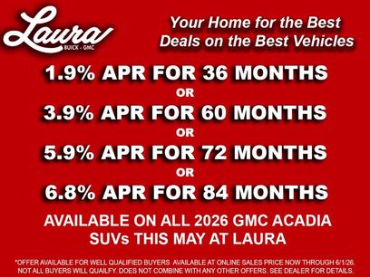 New 2026 GMC Acadia AT4 w/ Super Cruise Package