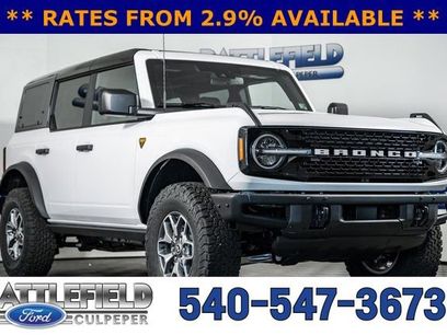 New 2025 Ford Bronco Badlands