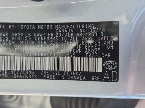 Used 2016 Toyota Corolla LE FWD image 21