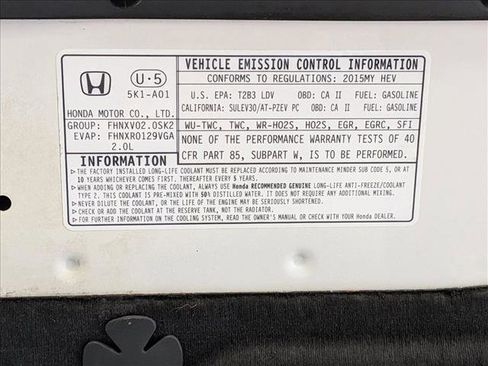 Used 2015 Honda Accord Hybrid Sedan image 24