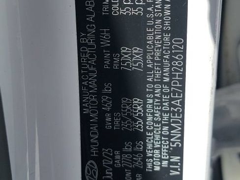 Certified 2023 Hyundai Tucson Limited FWD image 5