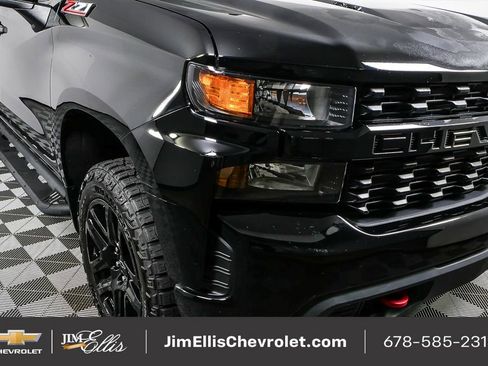 Used 2021 Chevrolet Silverado 1500 Custom Trail Boss w/ Midnight Edition image 32
