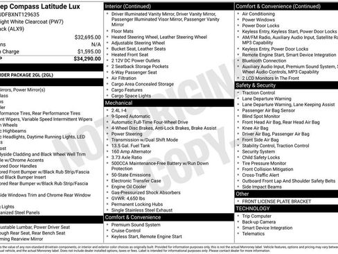 Certified 2022 Jeep Compass Latitude image 40