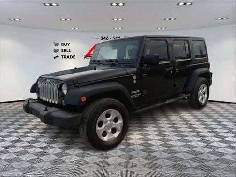 Used 2015 Jeep Wrangler Unlimited Sport w/ Connectivity Group AWD/4WD image 1