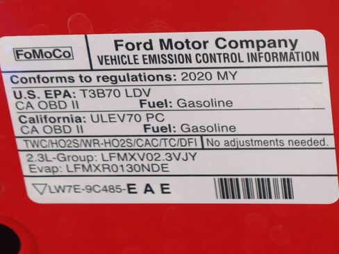 Used 2020 Ford Mustang Premium w/ 2.3L High Performance Package RWD image 12