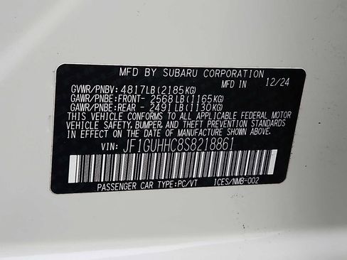 Certified 2025 Subaru Impreza RS image 26