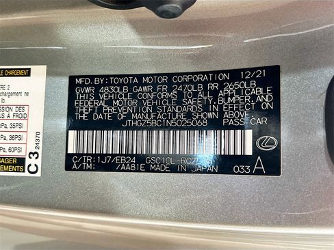 Used 2022 Lexus RC 350 F Sport image 33