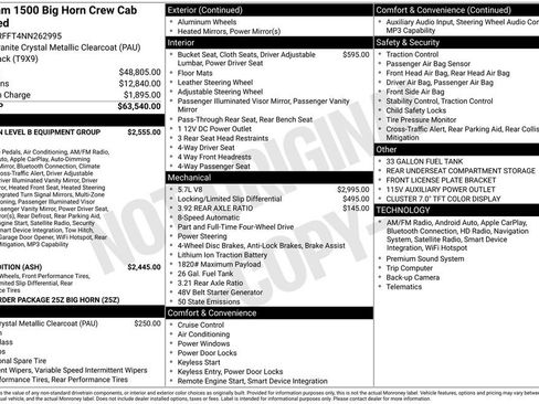 Used 2022 RAM 1500 Big Horn AWD/4WD image 6