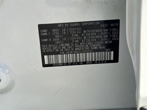 Used 2020 Subaru Outback Limited w/ Popular Package #2 image 35