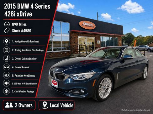 Used 2015 BMW 428i xDrive Coupe AWD/4WD image 7