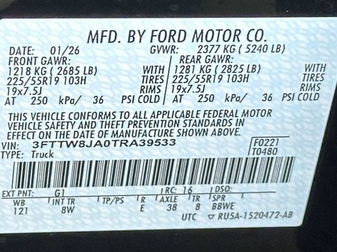 New 2026 Ford Maverick XLT w/ XLT Luxury Package image 43