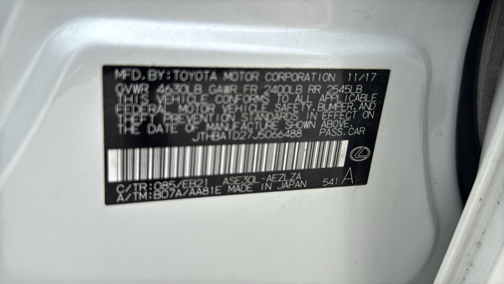 Used 2018 Lexus IS 300 w/ Accessory Package 2 RWD image 40