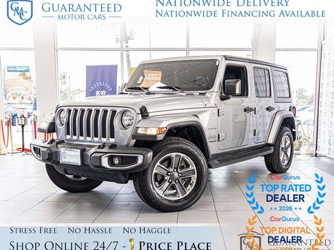 Used 2018 Jeep Wrangler Unlimited Sahara AWD/4WD image 1