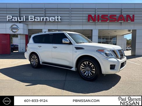 Used 2018 Nissan Armada Platinum w/ Captain Seat Package image 1