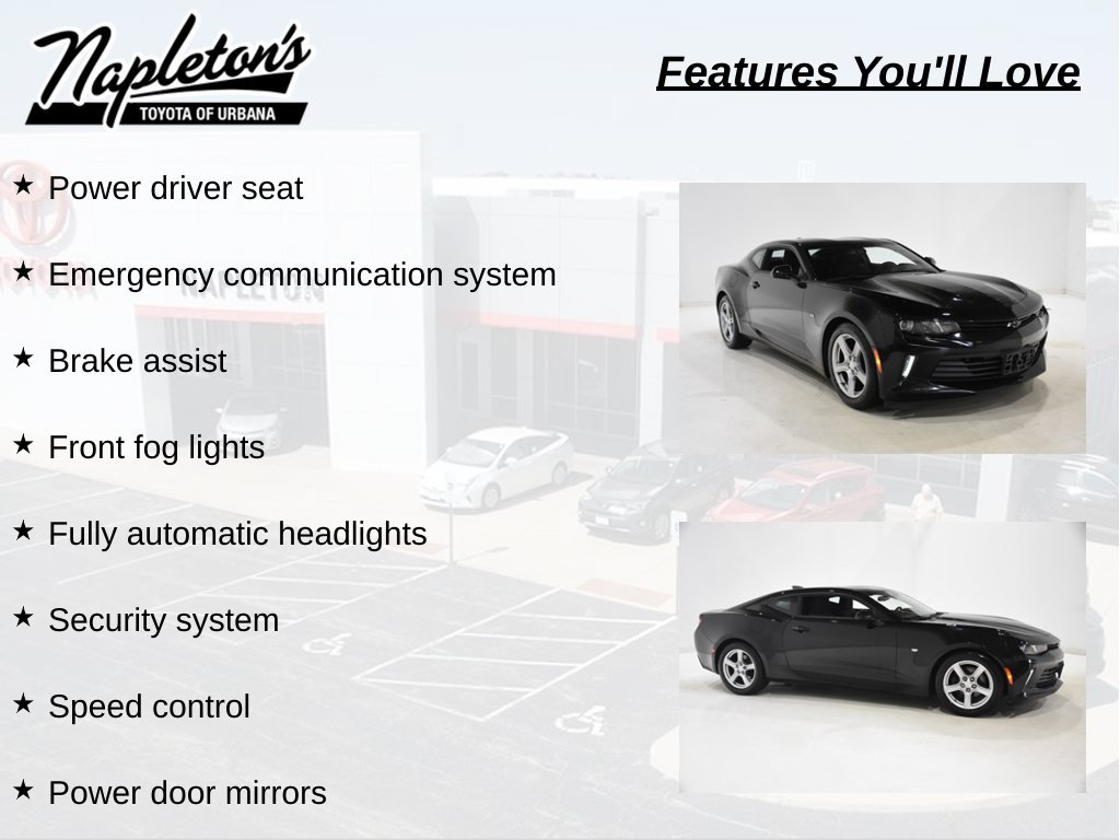 Used 2016 Chevrolet Camaro LT w/ Technology Package RWD image 13