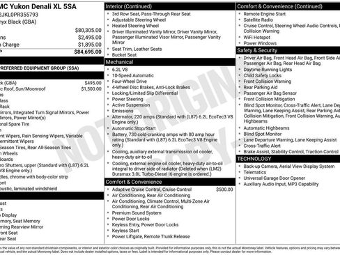 Used 2023 GMC Yukon XL Denali AWD/4WD image 34